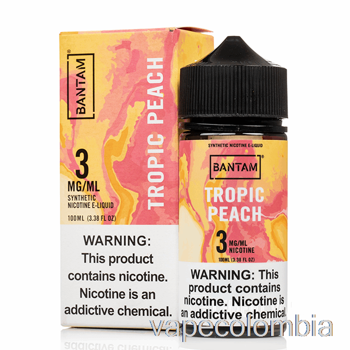 Vape Recargable Tropic Melocotón - Bantam Vape - 100ml 0mg